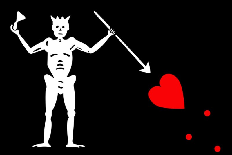 Blackbeard's Jolly Roger